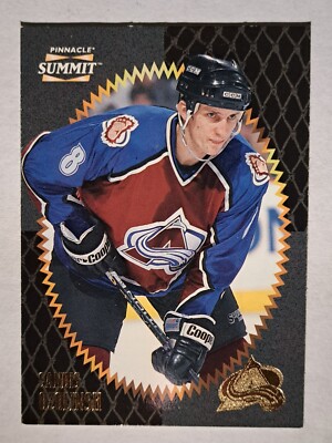 Sandis Ozolinsh #12 Colorado Avalanche Pinnacle 1996 Summit