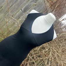 NWT White Fox Spending Money Sleeveless Halter Neck Mini Dress Black S Small