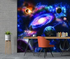 3D Cosmic Planet G3229 Wallpaper Wall Murals Removable Self-adhesive Erin