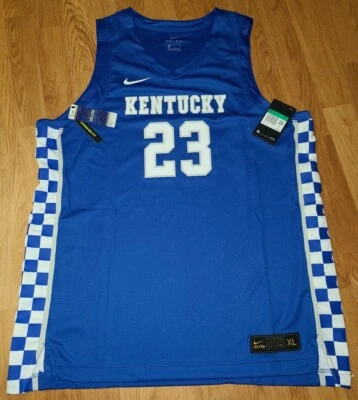 $75 Nike Elite KENTUCKY #23 Anthony Davis Replica Basketball Jersey AT8778 Sz XL - Image 1 of 3