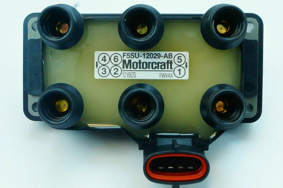 OEM Motorcraft DG-535 IGNITION COIL 1989-00 Ford E150 F150 F250 Mercury Mazda  - Image 2 of 3