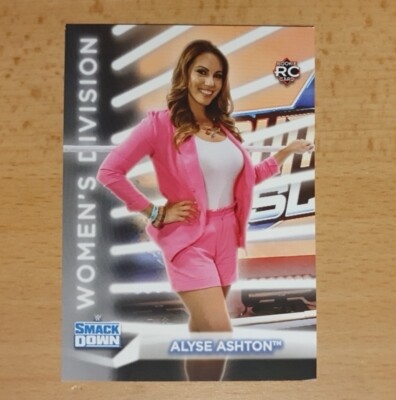 WWE ROOKIE Card R-16 ALYSE ASHTON / Topps Women's Division 2021 Wrestling Diva