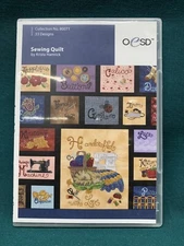 OESD Sewing Quilt by Krista Hamrick 80071, 33 Design Collection on CD (S6)
