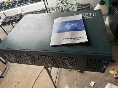 8 GPU Crypto Mining Rig with 2500W PSU 
