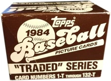 1984 Topps Traded - you choose the card #1-132 - volume discounts 40% 4+ cards