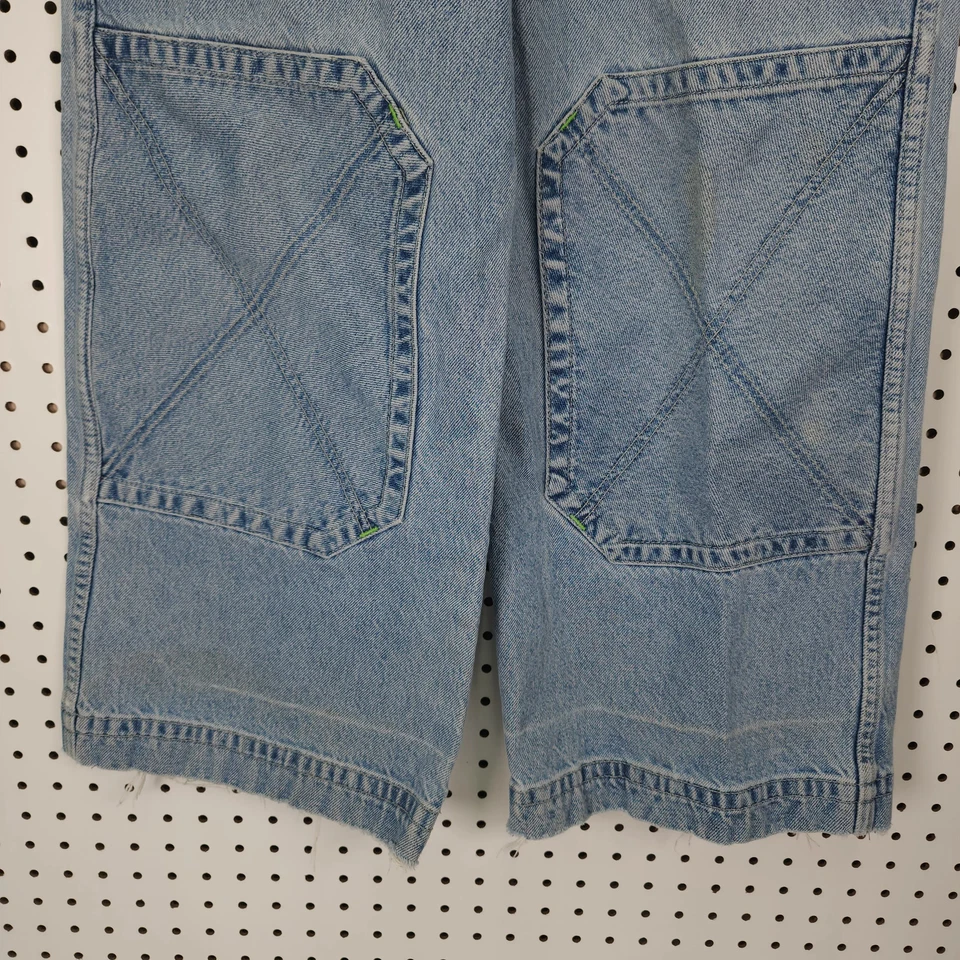 Pantalones de mezclilla JNCO vintage años 90 talla 14 azul lavado claro pierna ancha Foto 4 de 4