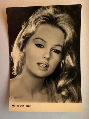 Mylene Demongeot DDR Progress Foto Karte. Los 9256