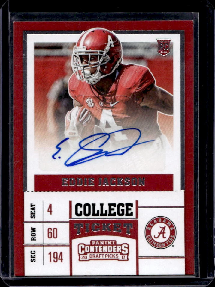 Eddie Jackson trading card