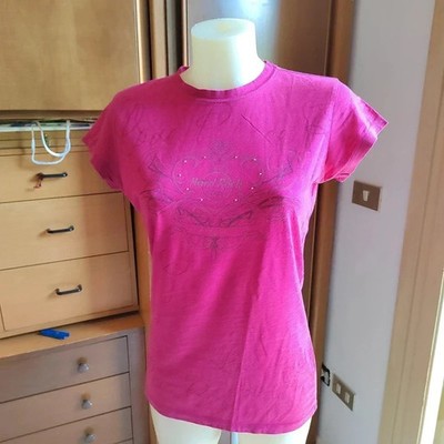 Hard Rock Cafe T-Shirt Pink Peace & Love Hard Rock Cafe Pink T-Shirt