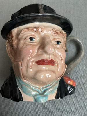MINT!  VNTG Beswick Charles Dickens, Captain Cuttle Toby Mug Jug Dombey & Son 5 
