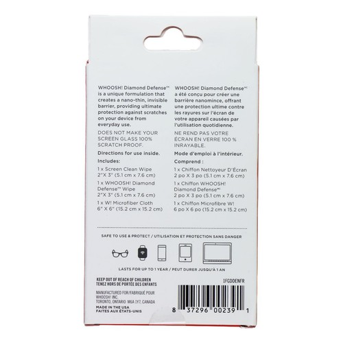 Woosh ! Diamant Defense Liquid Écran Protection pour Smartphones - Photo 2 sur 2