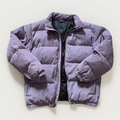 Only NY Corduroy Puffer Jacket Purple Xxl | eBay