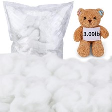 3 LB / 49.4 OZ Pillow Stuffing for Couch Pillows, Polyester Fiberfill Stuffing,