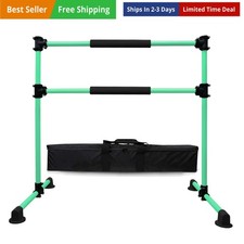 Adjustable Freestanding Ballet Bar for Dance, Yoga Fitness - Heavy Duty Stabil