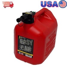 No-Spill Gas Can Auto-Stop Feature Ease Use Multi Layer Constructio 5 Gallon New