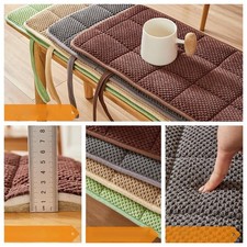 Thick AntiSlip Long Bench Cushion Change Shoe Stool Pad Solid Wood Sofa Seat Pad