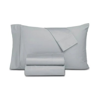 Everyday Home Trident 300 Thread Count 100% Cotton 4-Pc. Sheet Set, King - Gray