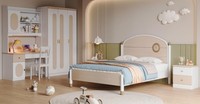 Kinderzimmer Set Bett Kleiderschrank Design MöBel Jugendzimmer