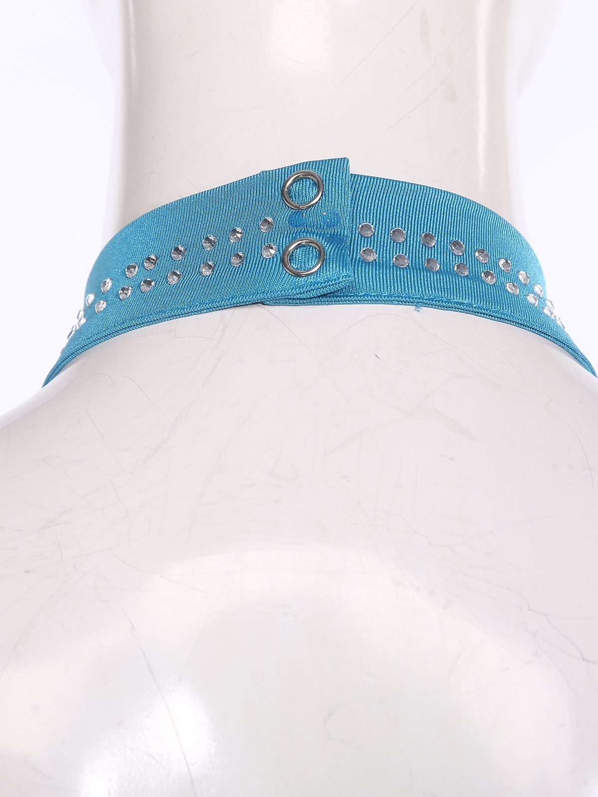 Women's Belly Dance Glittery Crop Top and Sequin Tassel Briefs For Stage Party