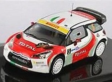 Citroen DS3 WRC Mini Car 1/43 Monza Rally 3rd R.Capello-L.Pirollo #5 14Y+ JAPAN