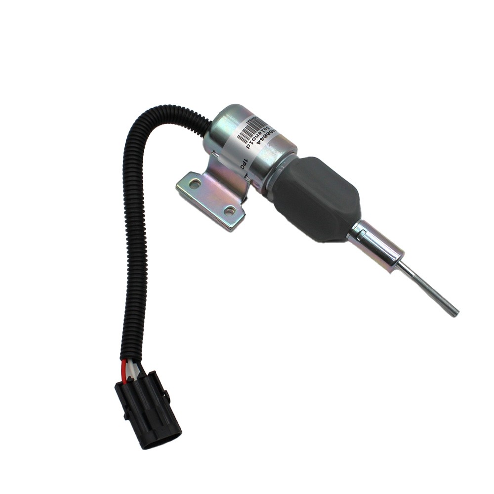 Fuel Shutoff Solenoid Fits Case Skid Steer 1840 1845C 75XT