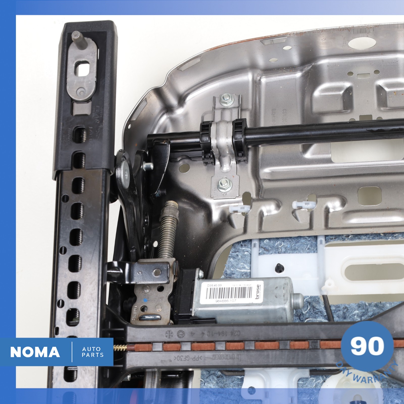 16-23 Jaguar X761 F-Pace Evoque Front Right Lower Seat Track Frame Rail OEM