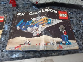 (2) Vintage LEGO Space Sets - 497 Galaxy Explorer & 6297 All Terrain Vehicle