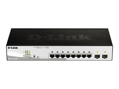 D-Link Web Smart DGS-1210-08P Switch Managed 8 x 10/100/1000 DGS-1210-08P/E