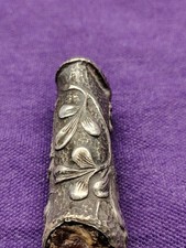 Vintage Sterling Silver Parasol Handle