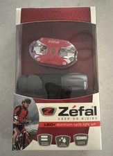 Zefal Led Aluminum Cycle Light Set 90 Lumens Super Bright Headlight (NEW) ✅