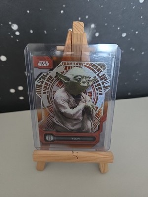 Topps Star Wars High Tek Yoda 17/25 Orange A New Hope