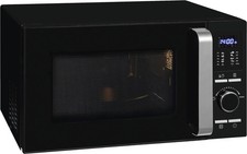 Exquisit Mikrowelle 25L 900W Grill Heißluft Edelstahl Schwarz MW8925-7H