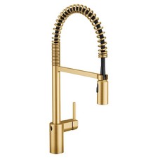 Moen 5923EWBG Brushed Gold One-Handle Pulldown Kitchen Faucet