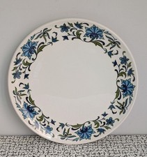 60s Vintage Midwinter Spanish Garden 9" Bread & Butter Cake Plate Jessie Tait