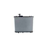 KüHler MotorküHlung KüHlrippen GelöTet 518 - 400 Mm Alu NRF FüR Suzuki Swift