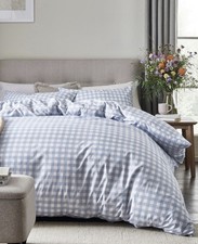 NEXT Set piumone Gingham blu a quadri gingham copripiumino federe