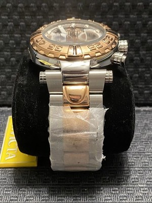 Invicta 47mm Subaqua Noma I Silver & Rose Gold Z60 Quartz LE Watch