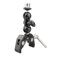 Crab clamp & Mini Ball Head Camera Mount for Microphones - 1196
