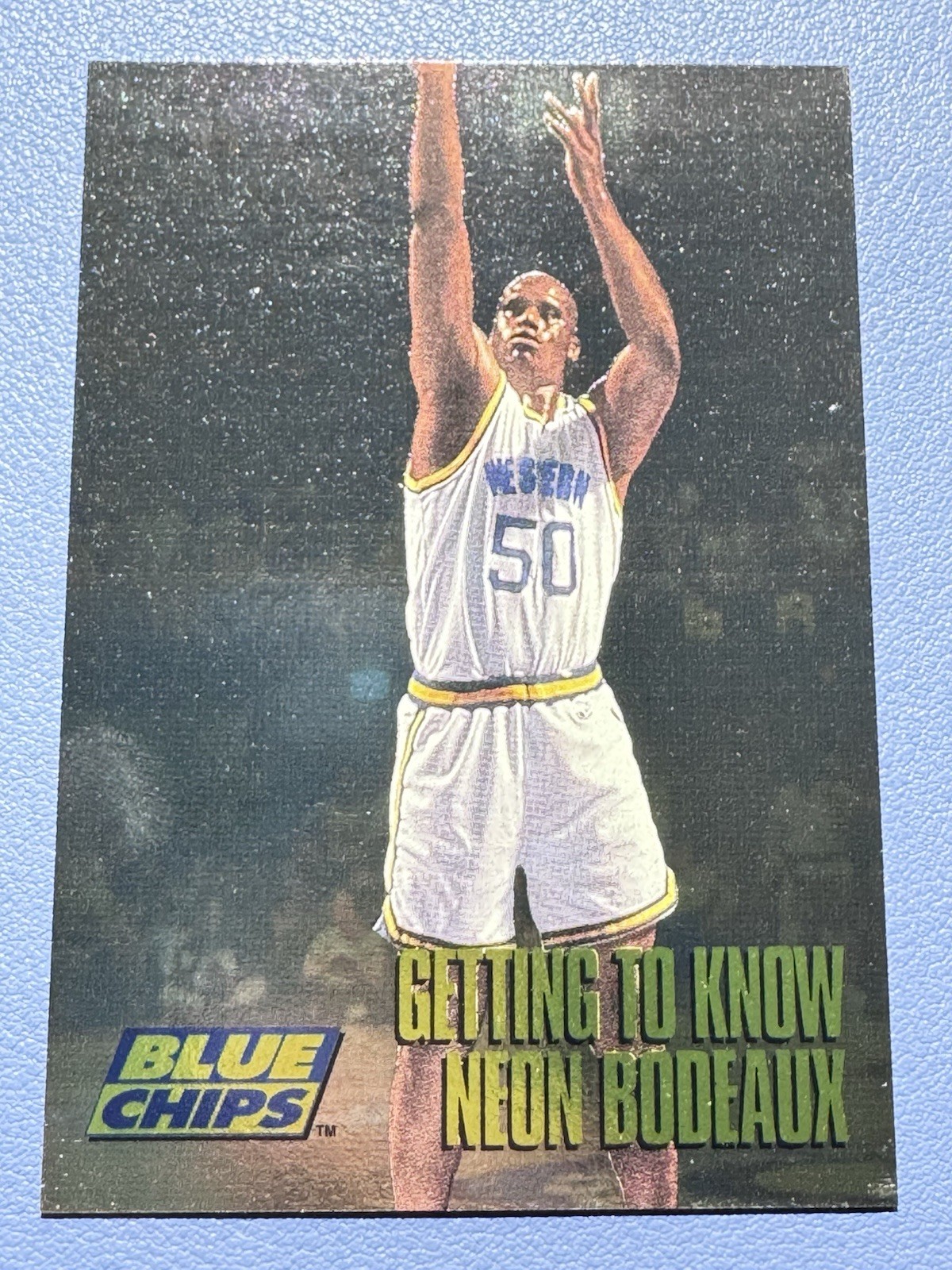 Shaquille O'Neal 1994 SkyBox Blue Chips - Foil #F3 /12500 (RC)