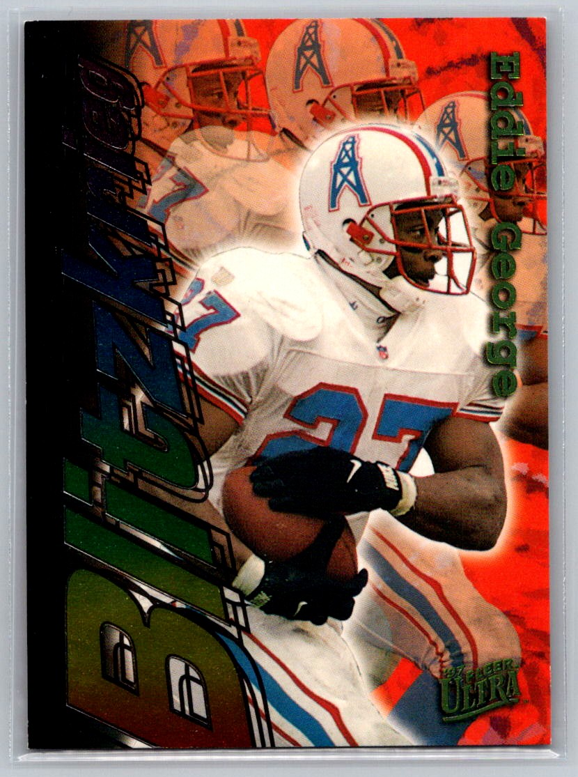 1997 Ultra Eddie George Houston Oilers Card #1