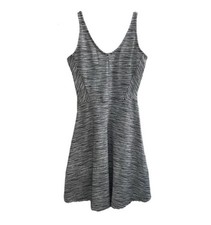 NWT Old Navy Sleeveless Fit & Flare Navy/White Dress Size XS Stretchy cotton