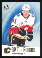 2021-22 SP Authentic Top Rookies Blue #TR38 Matthew Phillips
