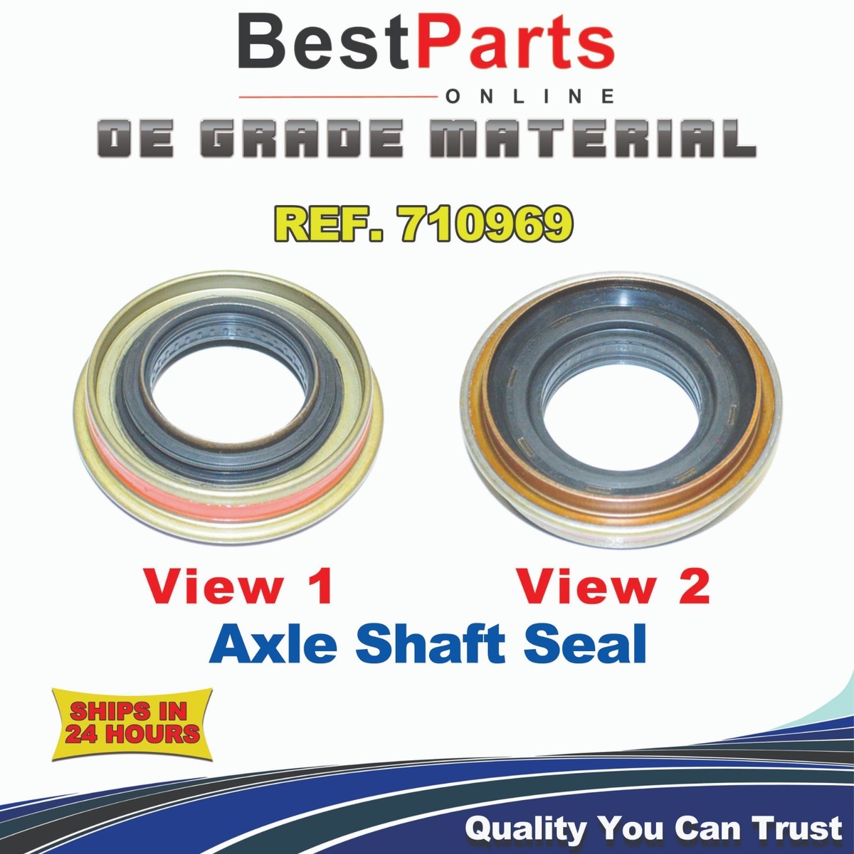 Axle Shaft Seal for Ford Escape 13-19 Lincoln MKX 13-18 Rear AWD