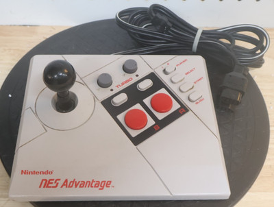 Nintendo NES Advantage Video Game Controller Model NES-026 Cleaned & Tested USA