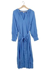 H&M Maxi abito Donna Abito Taglia IT 42 blu stile casual