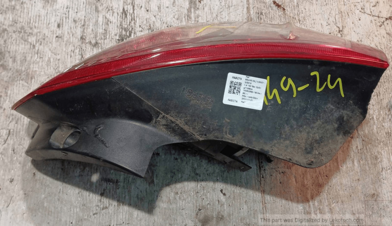 SX. FANALE POST. FIAT BRAVO 3L 2.0 Mjt 16V Ber. 2007-2010 fab279 51934335