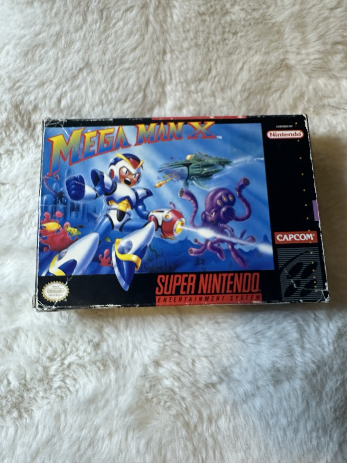 Mega Man X (Super Nintendo Entertainment System, 1993) - version US - B14