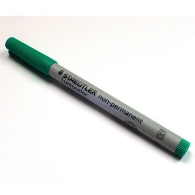 Broad Tip Staedtler Lumocolor Green Non-Permanent Marker