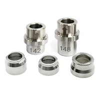 AGILLE KICKR Thru Axle Adapter Kit for Wahoo KICKR CORE V4 2025 Stainless Steel