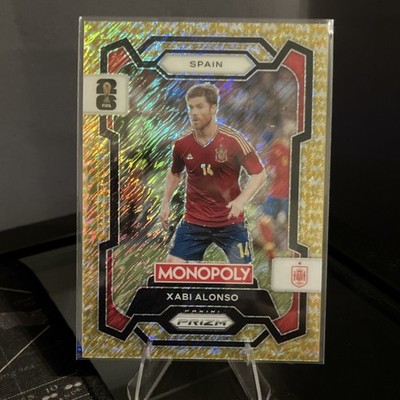 Panini Prizm Monopoly FIFA World Cup Xabi Alonso Spain #40 Serial Numbered /500
